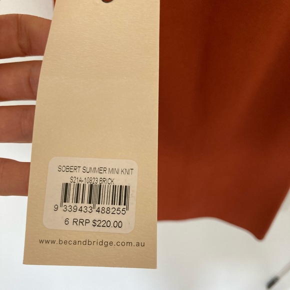 Bec and Bridge Sorbet Summer Mini Knit Dress - Picture 15 of 15